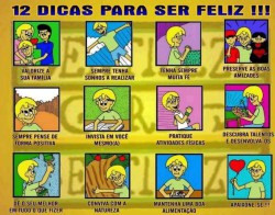 12 Dicas para ser mais feliz